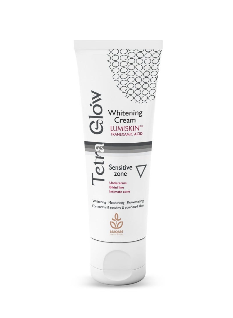 Tetra Glow Whitening Sensitive Zone Cream & Tetra Glow Sensitive Zone Foam Cleanser 200 Ml Bundle - Image 2